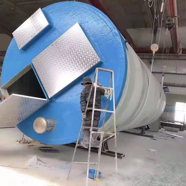 玻璃钢泵站 